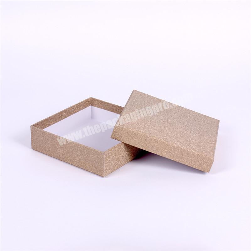 Custom made small cardboard gift box for fash paper packaging