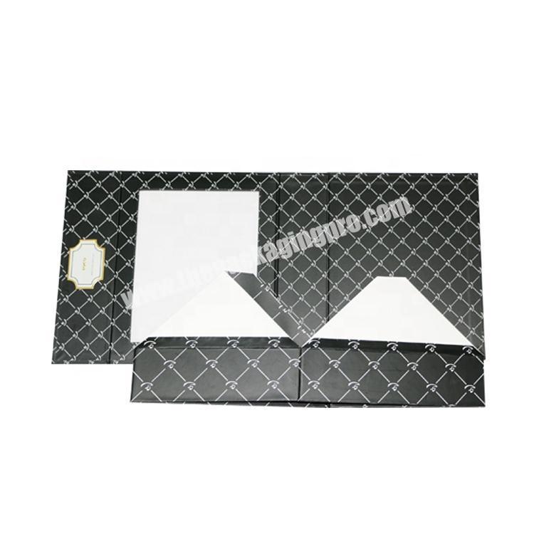 Custom Magnet Folding Paper Flat Pack Box Luxury Magnetic Gift Box with Magnet Closure