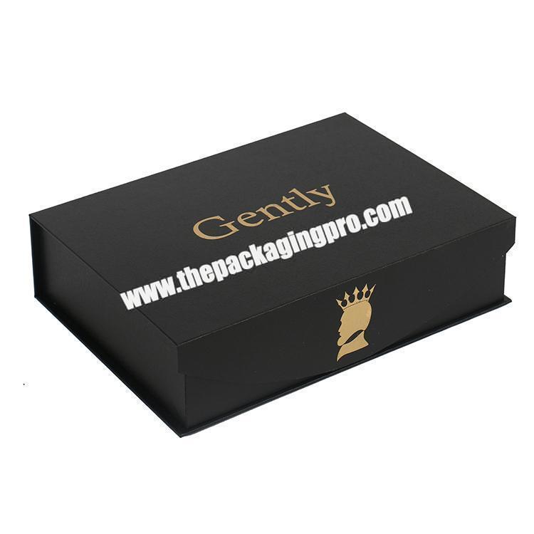 custom magnetic flip luxury garment packaging box