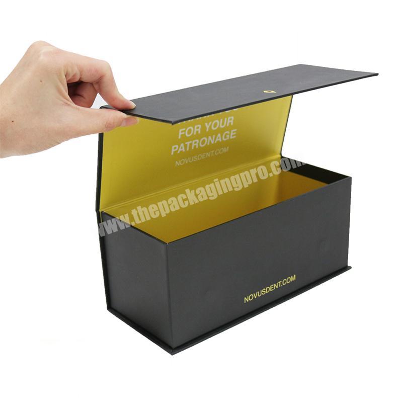 Custom magnetic flip top cardboard skin care packaging box