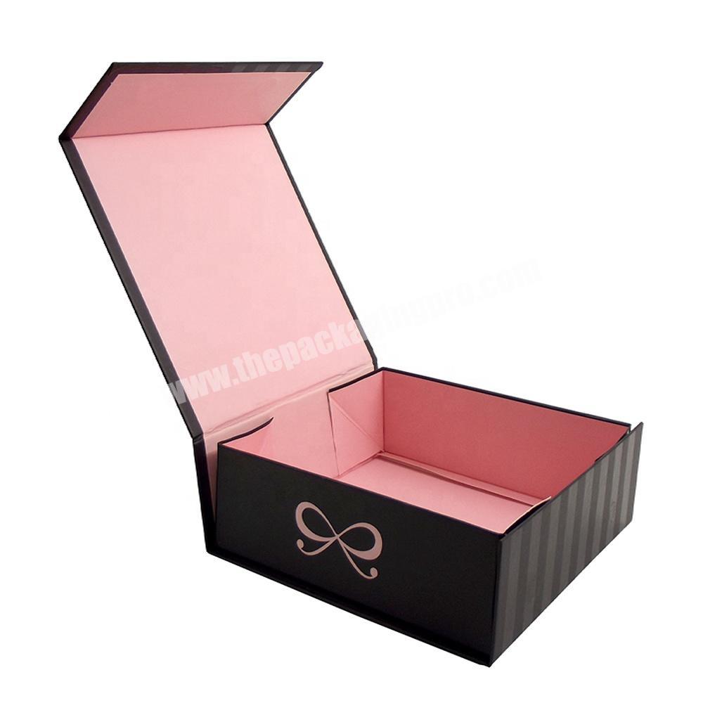 Custom Magnetic Lid Collapsible Strong Rigid Gift Box Packaging