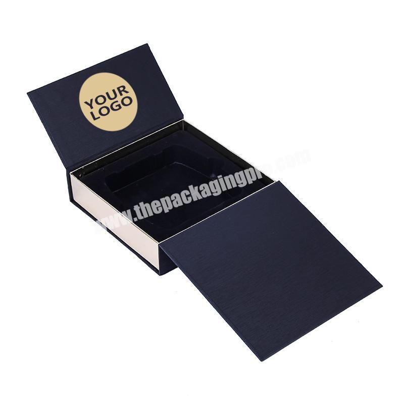 custom magnetic paper gift luxury cosmetic box packaging