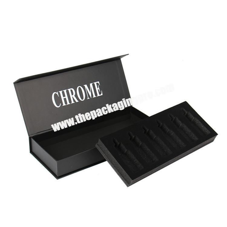 custom magnetic paper pack nail polish gift box