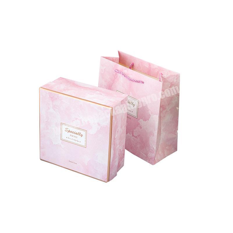 Custom marble gift box jewelry packing marble packaging box