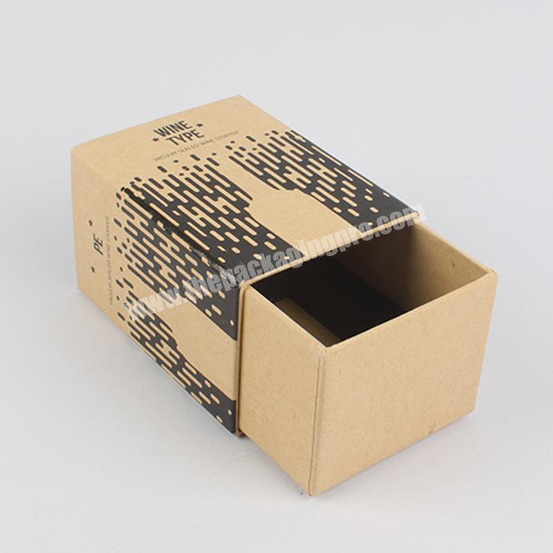 Custom Match Packaging Kraft Paper Drawer Box