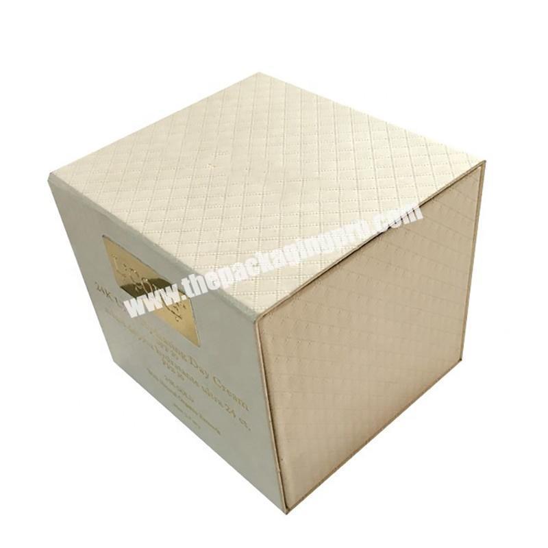 Custom matt lamination colorful printing cardboard paper gift box for jewelry packaging