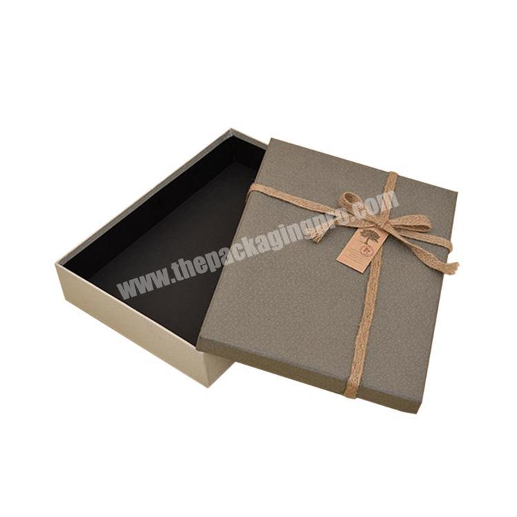 Custom Men Birthday Festival Gift Packaging Boxes with Lid