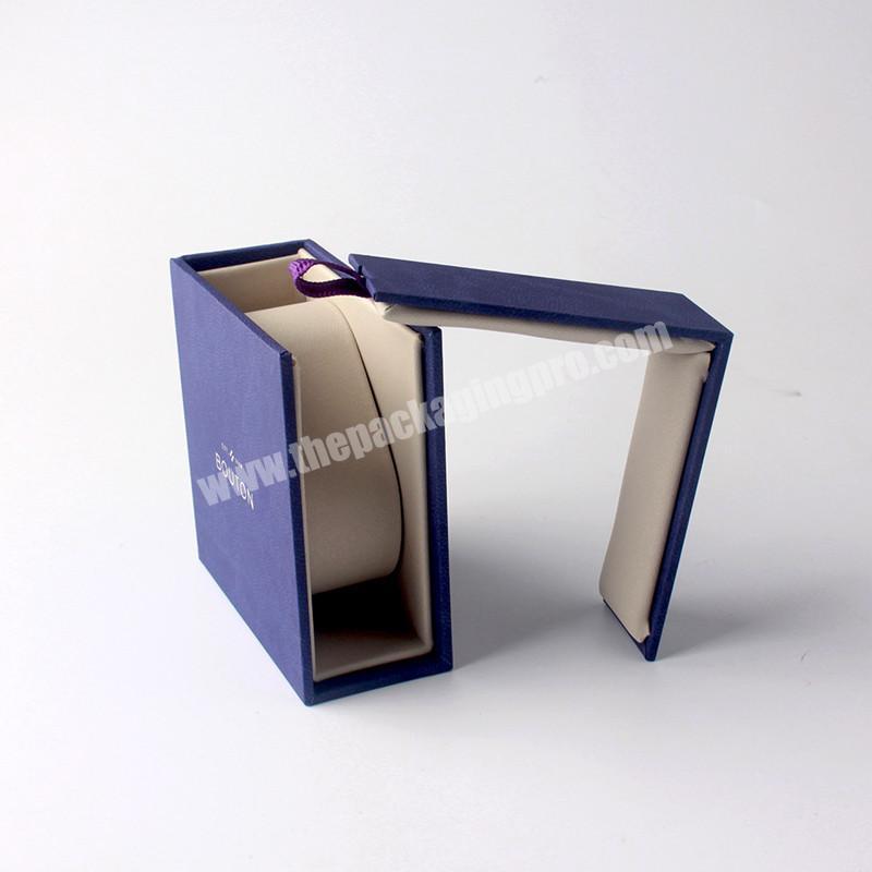Custom New Design Leather Cardboard Gift Watch Display Box