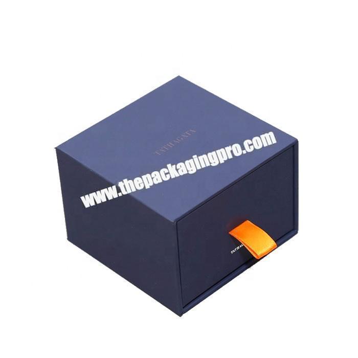 Custom oem service paper packaging gift box for single movado watch
