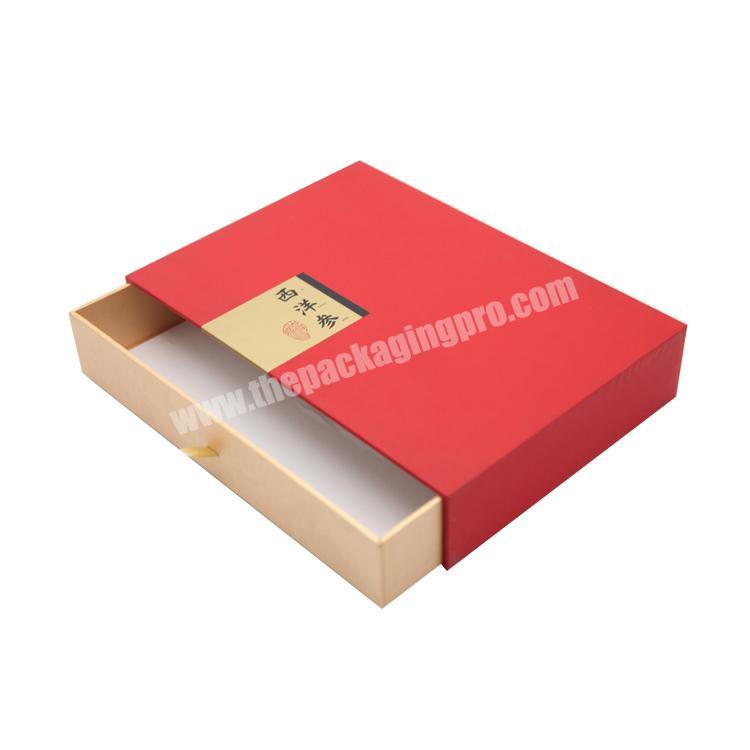 Custom order accept paper drawer shape pull out retail carton paper sunglasses packaging pull out die-cut boxes