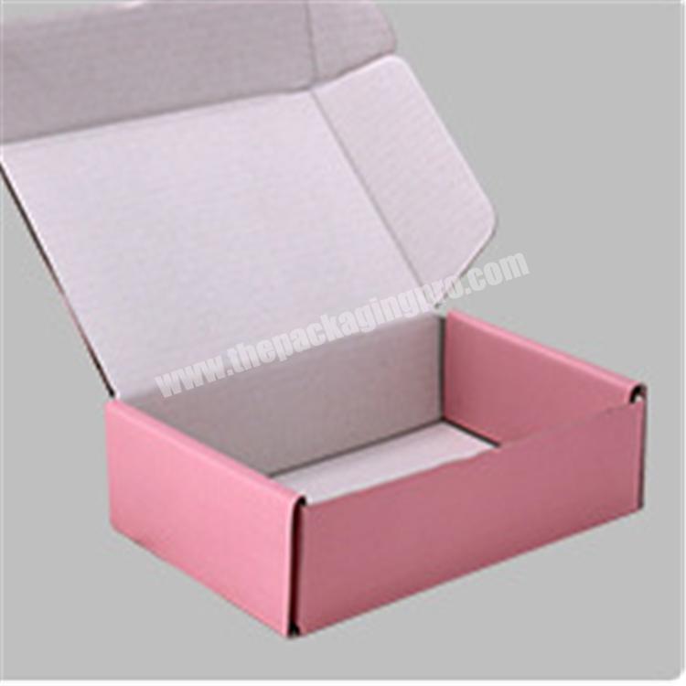 custom packaging box brown shipping box clothing box