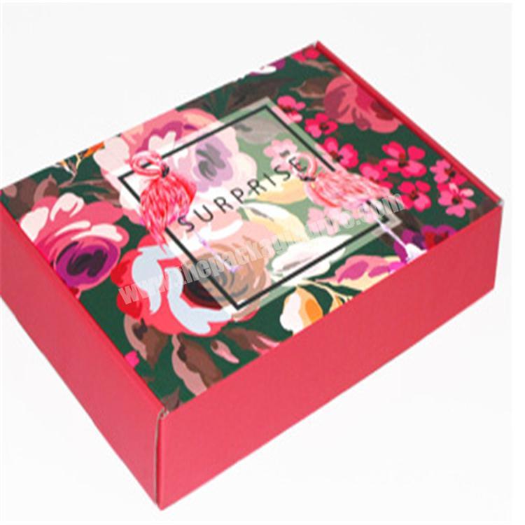 custom packaging box for shipping food clothing box