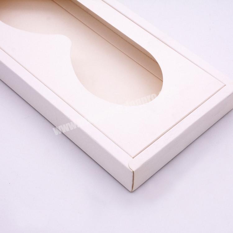 custom packaging box luxury packaging apparel cardboard box with window