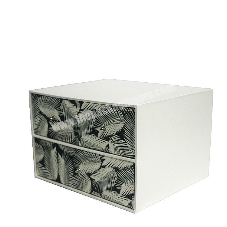 custom packaging box Paper Desktop Storage Drawer Box