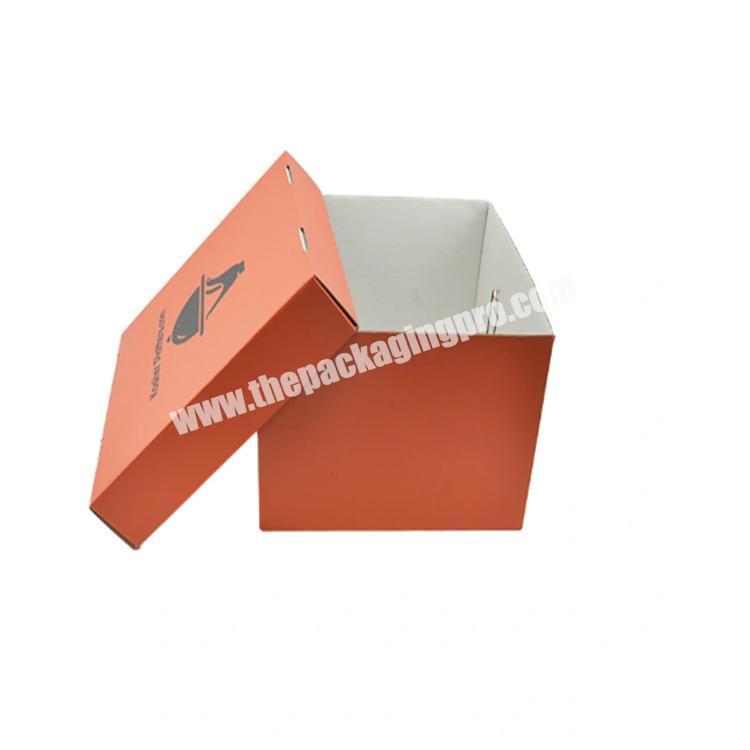 custom packaging cardboard box with lid  shipping boxes