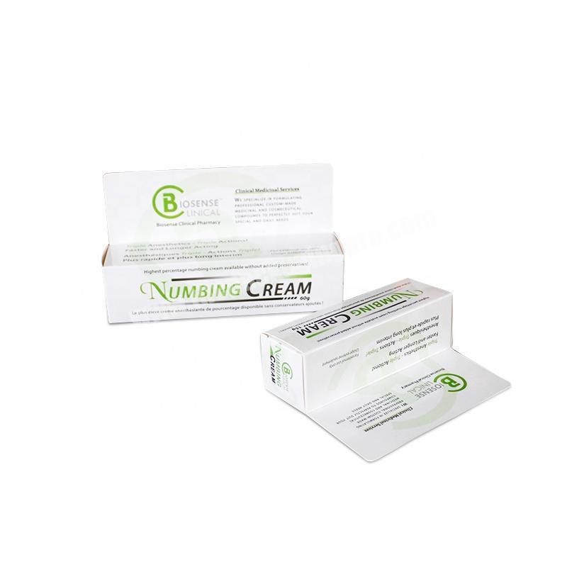 Custom packaging cosmetic cream aluminum tube outer paper box