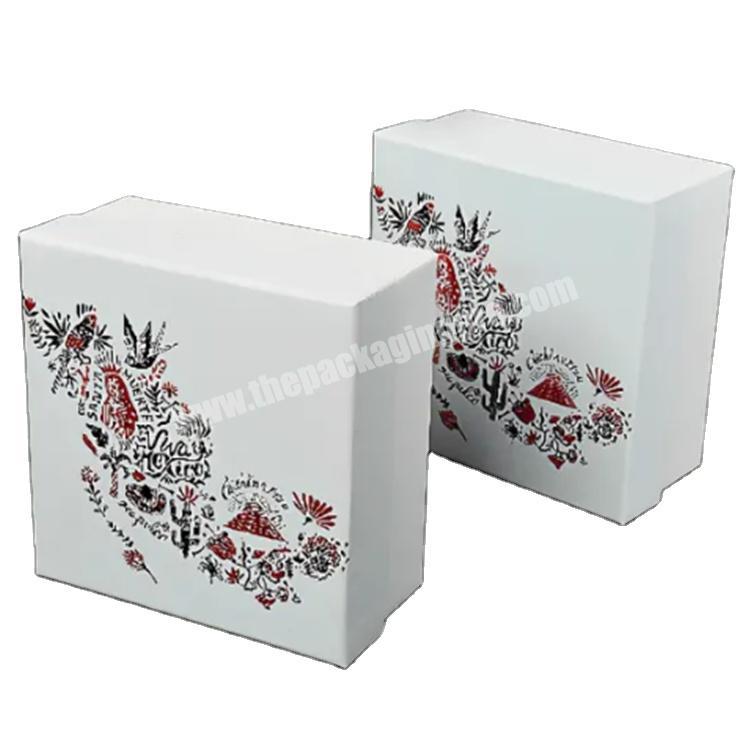 custom packaging gift box with clear lid gift box