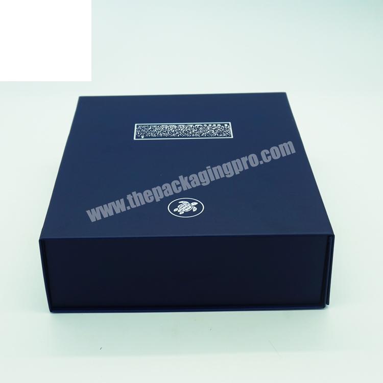 custom packaging gift packaging magnetic printing luxury logo collapsilbe gift box