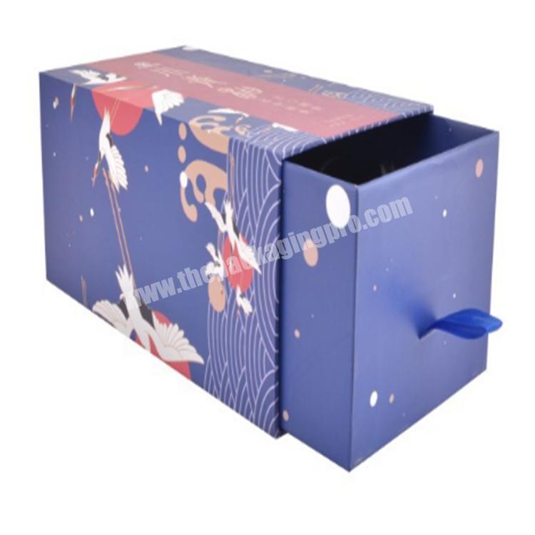 custom packaging luminous drawer type shoe box gift box