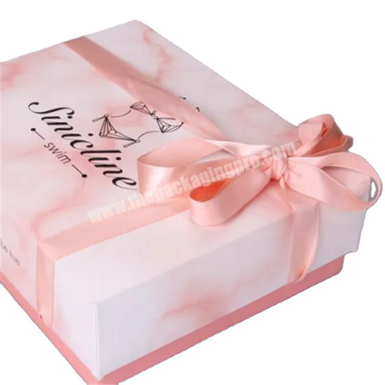 custom packaging luxury gift box with lid shipping boxes