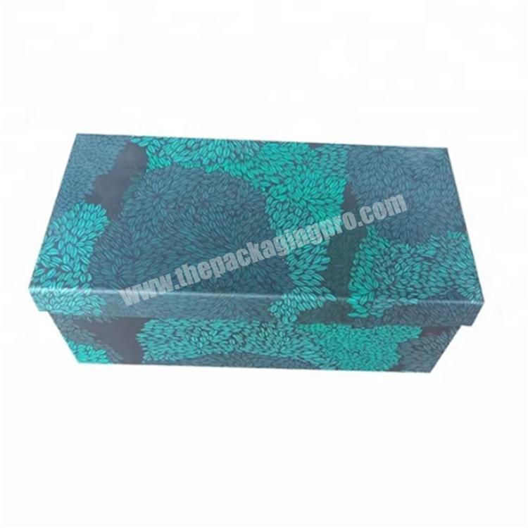 custom packaging square gift box with clear lid shipping boxes