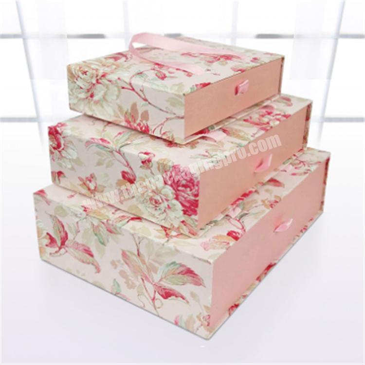 custom packaging tandem box drawer gift box