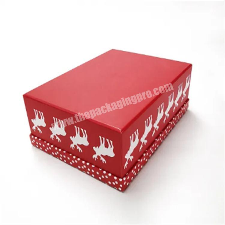 custom packaging white gift box with lid shipping boxes