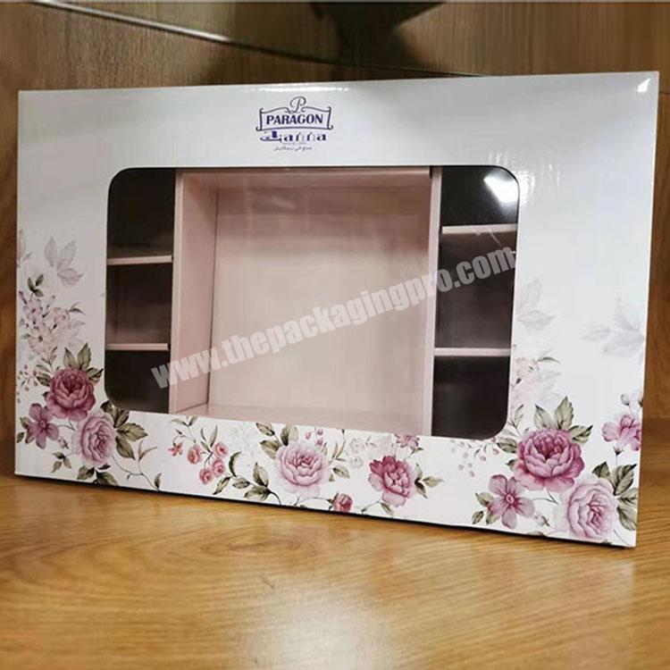 Custom packaging with window Barbie doll paper box