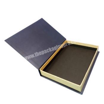 Custom Paper Book-shaped Open Gift Packing Boxes foldable paper gift box