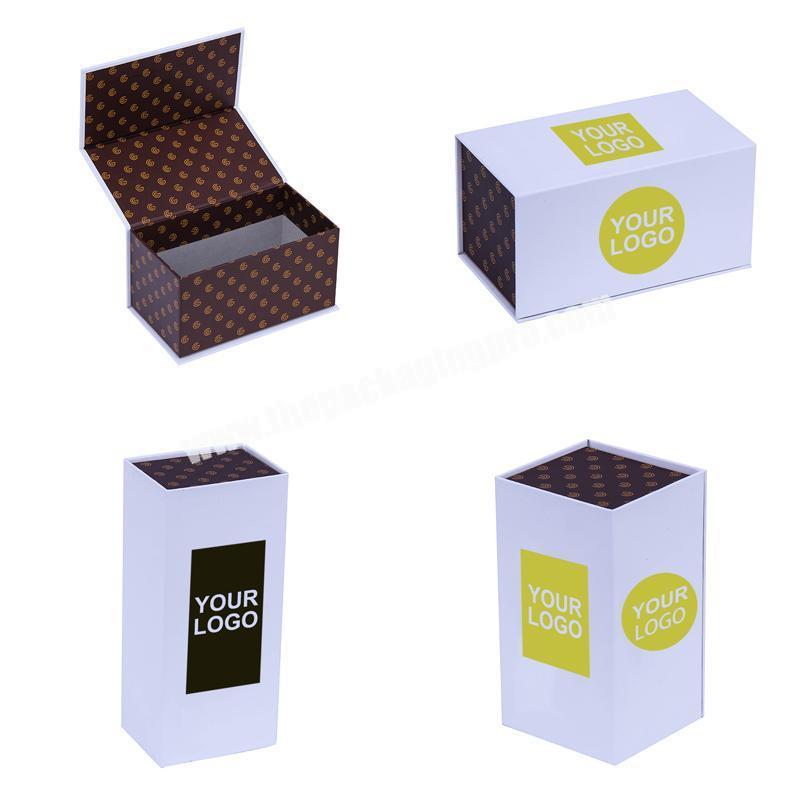 custom paper box printing logo cosmetic bottle gift packaging