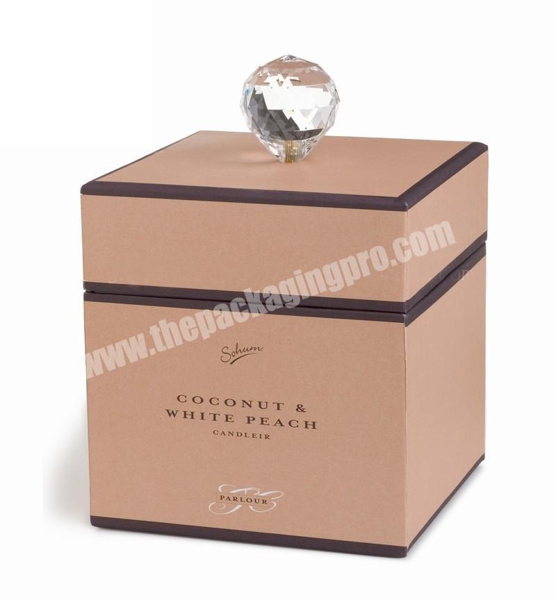 Custom Paper Candle Gift BoxLuxury Candle Packaging Boxes