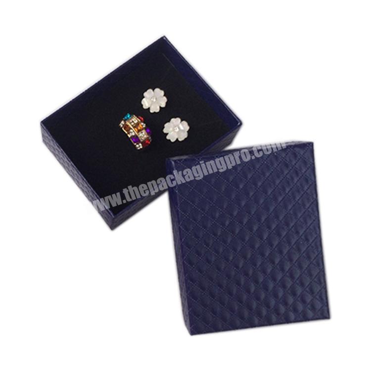 Custom paper cardboard jewelry gift box earrings