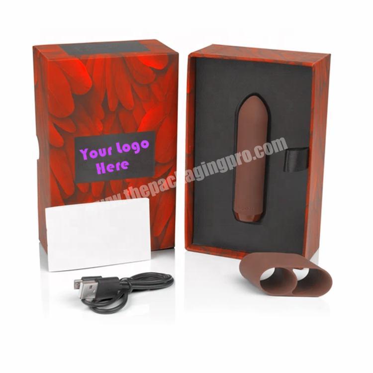 custom paper cardboard sex toy packaging box with logo printing