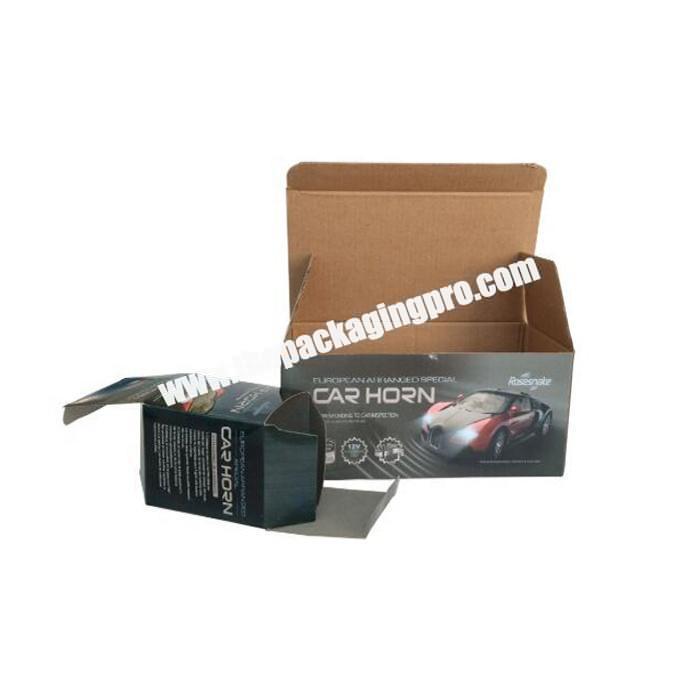 Custom paper corrugated packaging boxes with good factory price