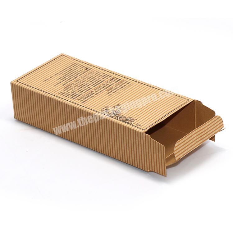 Custom paper folding gift box kraft paper soap corrugated boxes