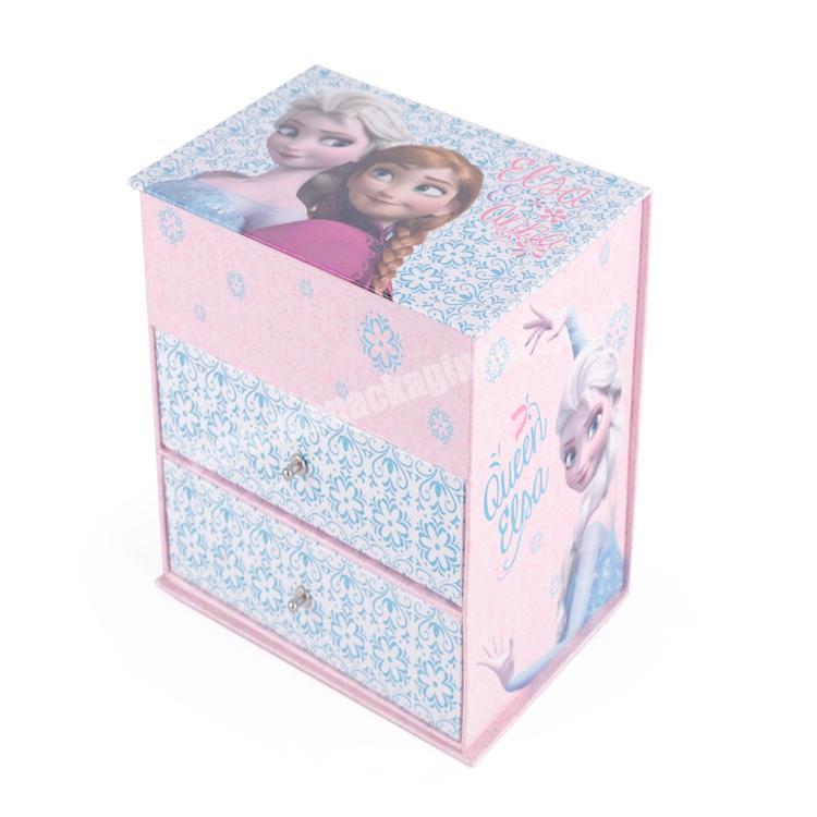 Custom Paper jewelry storage packaging box With jewelry box