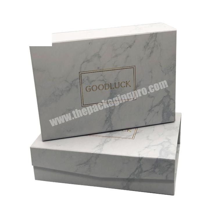 custom paper magnetic flat pack cardboard foldable gift box