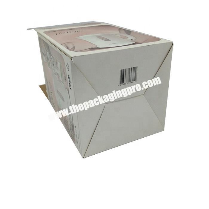 Custom paper packaging corrugated led lamp box transport shipping carton