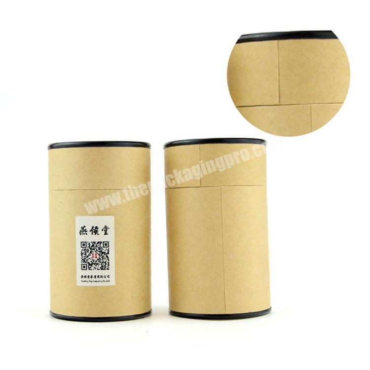 custom paper tube package round kraft paper tube cylinder box packaging