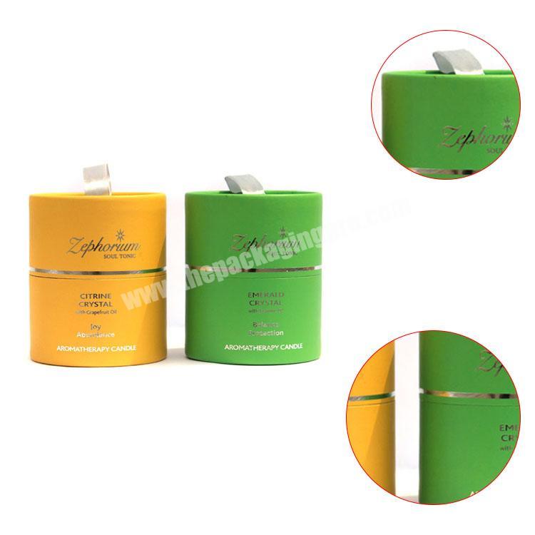 custom paper tube round cardboard packaging tube luxury round paper box with ribbon