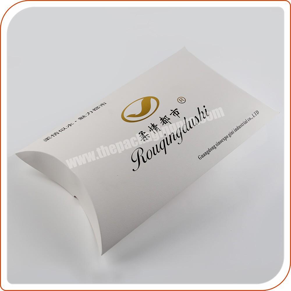 custom pillow for lingerie packaging underwear paper design box