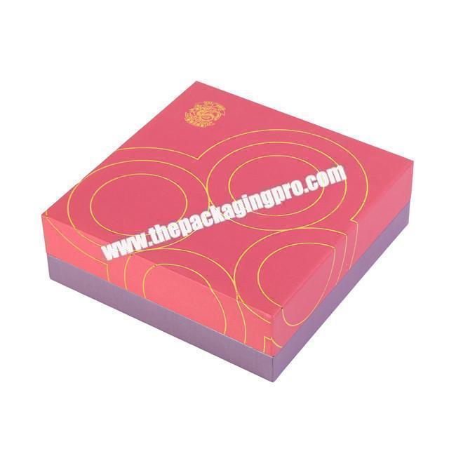 custom premium square jewelry packaging box gift