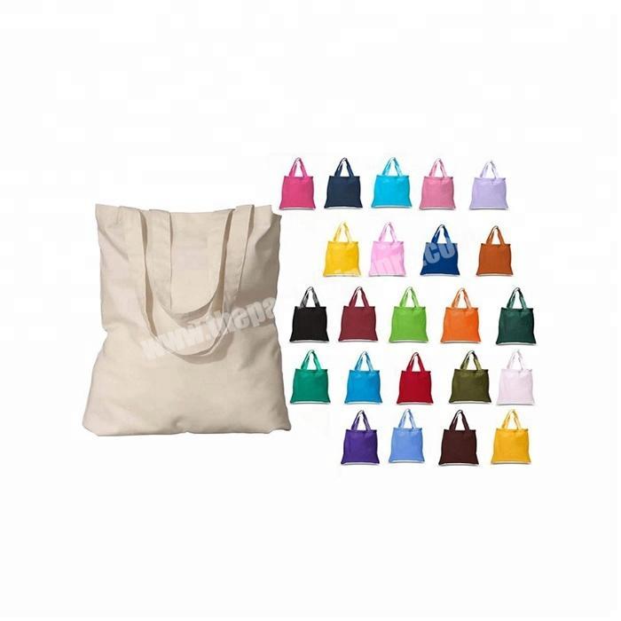 custom print 100% reusable tote cotton bag manufacturer