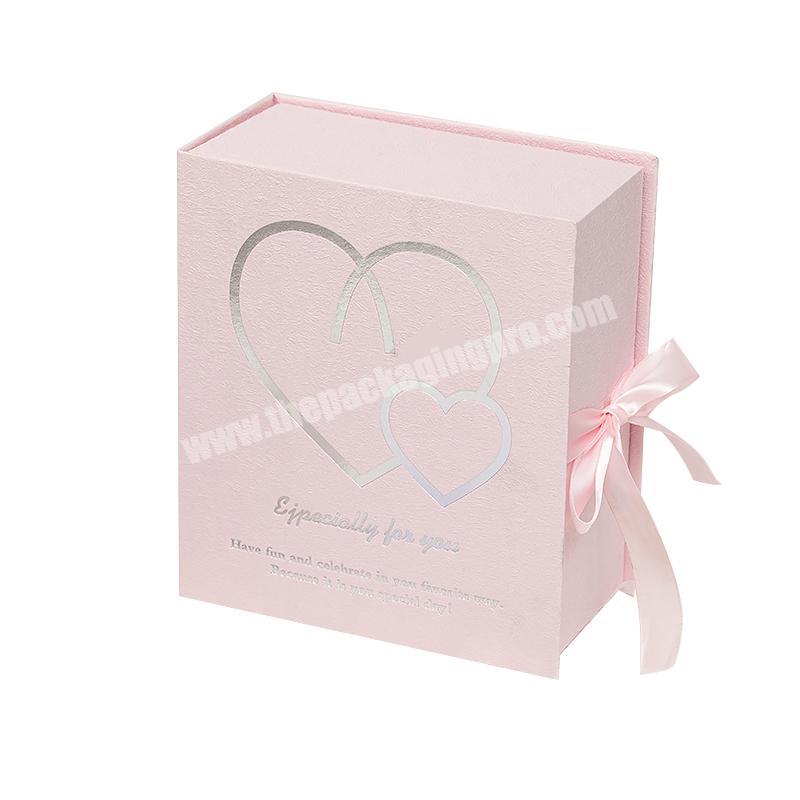 Custom print foldable cosmetic paperboard paper gift box Foldable Magnetic Paper Box