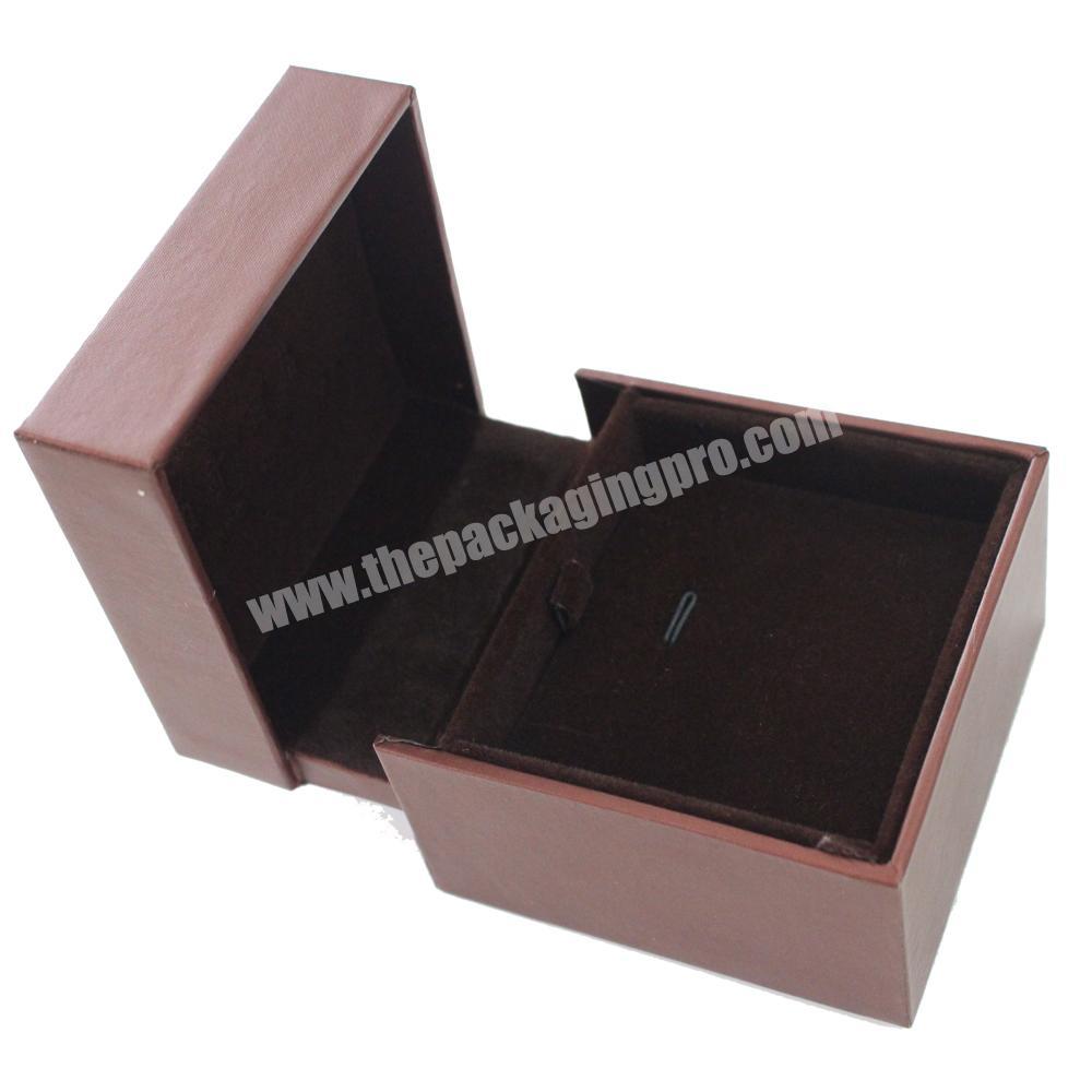 Custom print luxurious jewelry paper packaging gift wrap box for ring