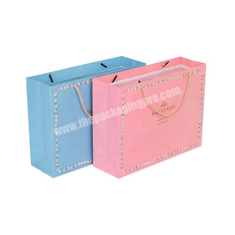 Custom Print Luxury Gift Shopping Paper Bags