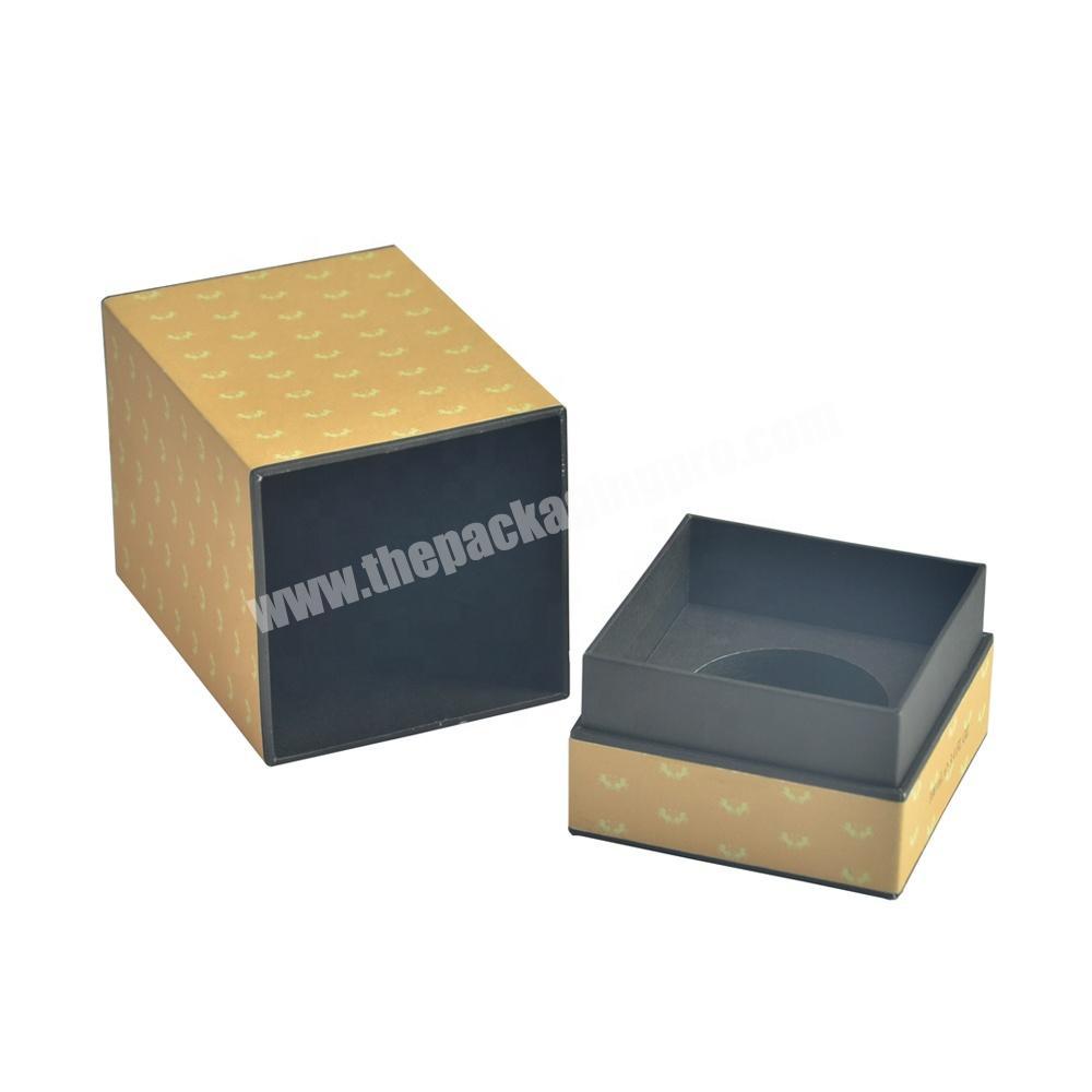 Custom Printed 10ml 30ml Paper Packing 2 Pieces Perfume Gift Box With Bottom Tray