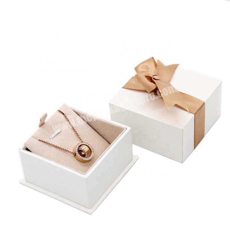 Custom Printed 2 Piece Cardboard Box For Jewelry Gift Packaging
