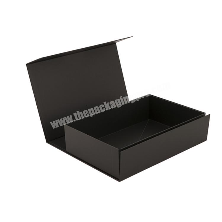 Custom Printed Cardboard Matte Black Box