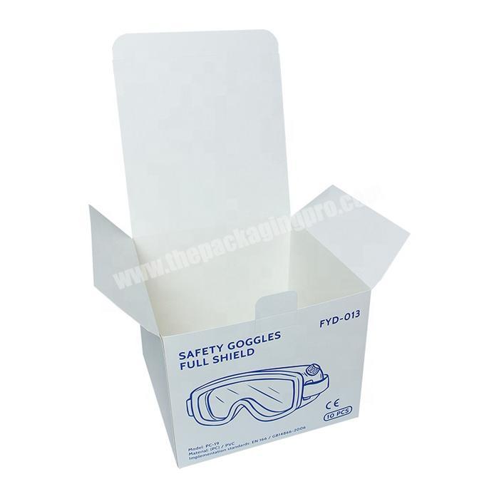 Custom printed cardboard packaging box collapsible paper packing box